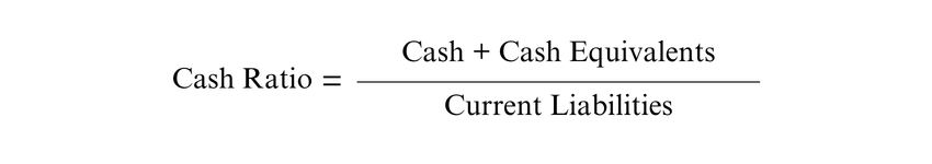 How to Calculate Cash Ratio in Liabilities