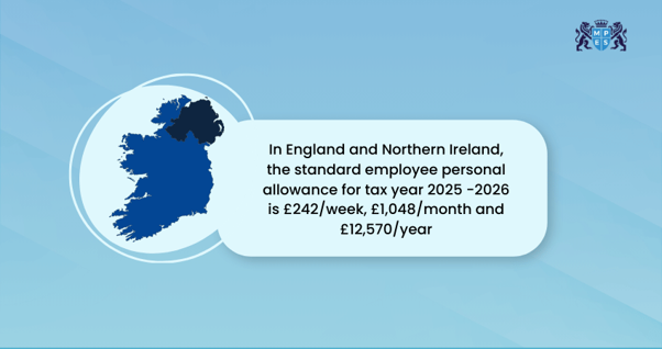 UK and Northern Ireland Employee Personal Allowance