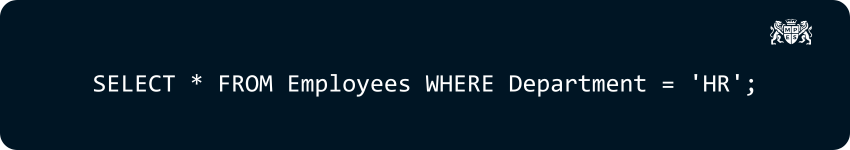 Query in SQL Query in SQL