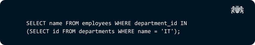 Subquery Subquery