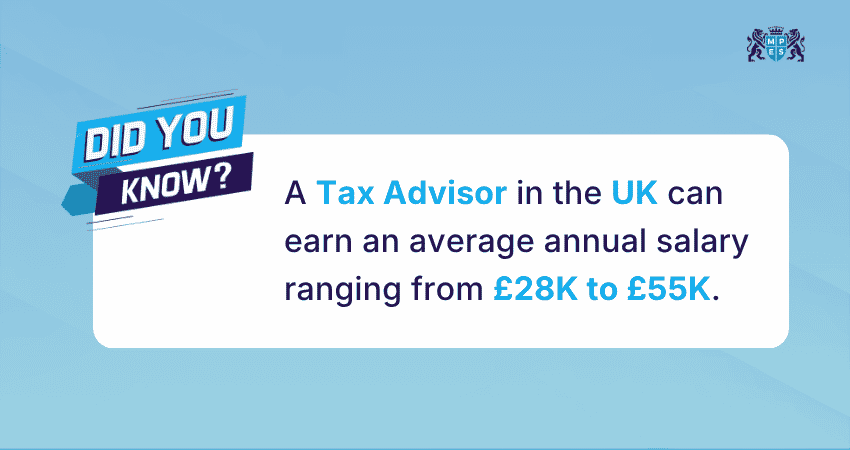 Tax Advisor salary in the UK
