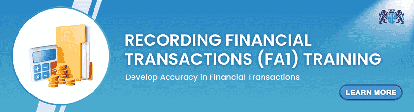 Recording Financial Transactions (FA1) Course Recording Financial Transactions (FA1) Course