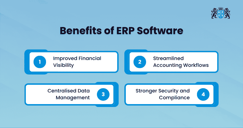 Benefits of ERP Software Benefits of ERP Software
