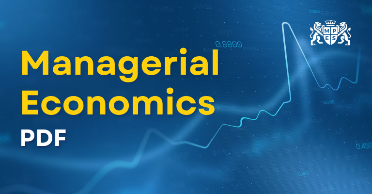 Managerial Economics Ebook Page Banner